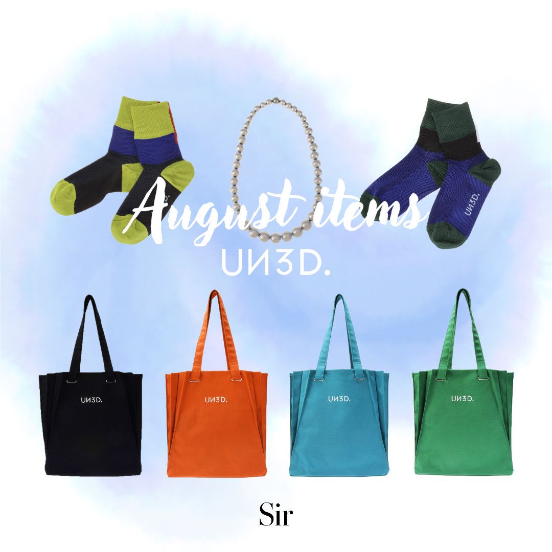 UN3D. - ORIGAMI PLEATS TOTE / オリガミプリーツトート