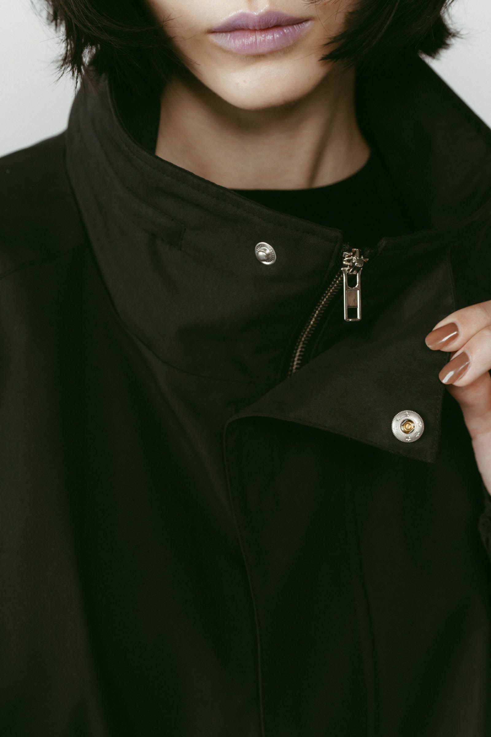 2way nylon blouson(unisex) / 2ウェイナイロンブルゾン (ブラック) / 25AW
