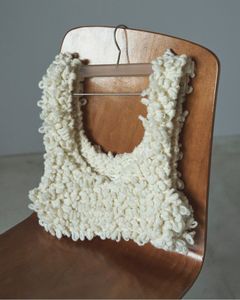 【25AW】Loop Knit Vest / ループニットベスト (アイボリー)