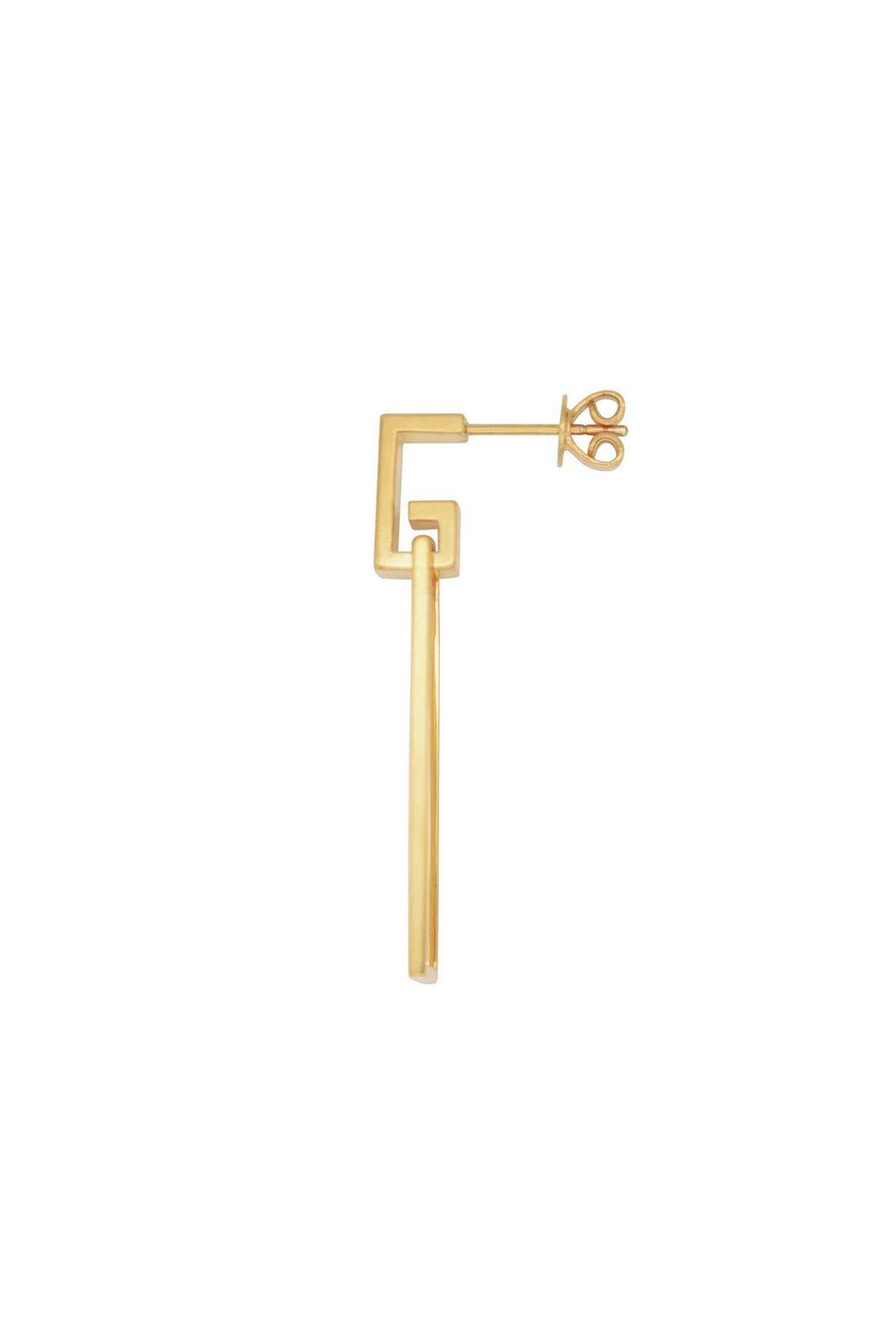 SQUARE PIERCE / スクエア ピアス  STERLING SILVER 925 (ゴールドベルメイユ)