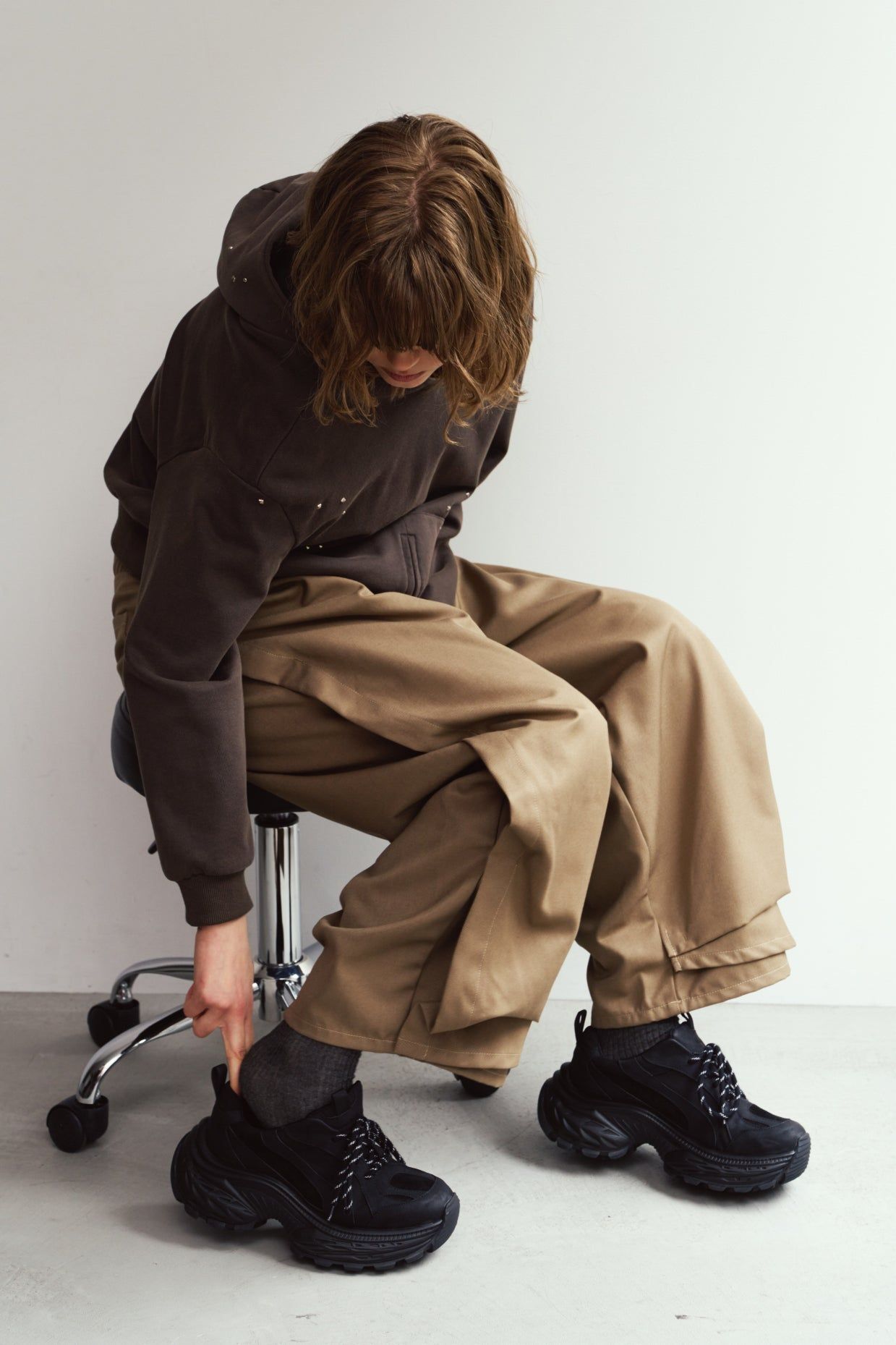 オービット スニーカー (ブラック) orbit sneaker (Black) / 26AW