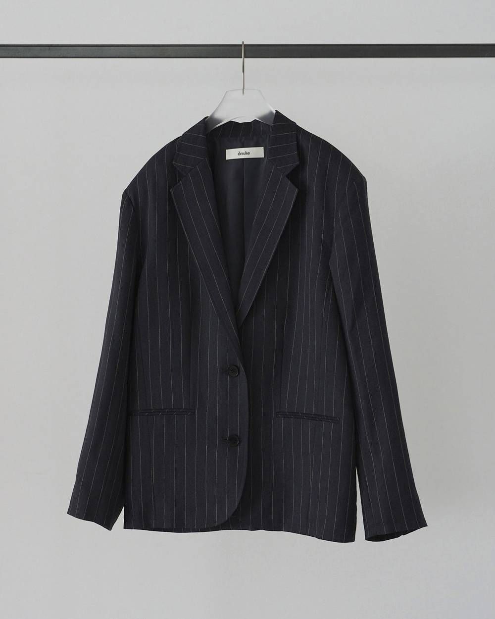 オーバーリネンジャケット (ネイビー) Over Linen Jacket (Navy) /  26SS
