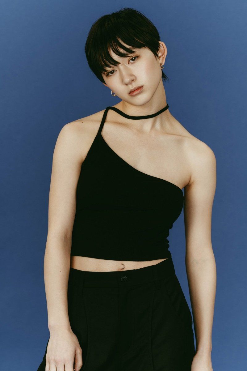 unique feminine blouse (Black) / ユニークフェミニンブラウス (ブラック) / 26SS