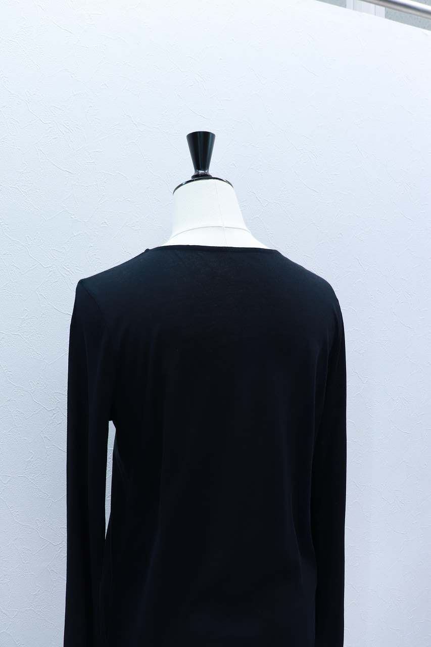シアーフォトコンパクトロンT (ブラック) Sheer Photo Compact Long-Sleeve Tee (Black) / 26AW