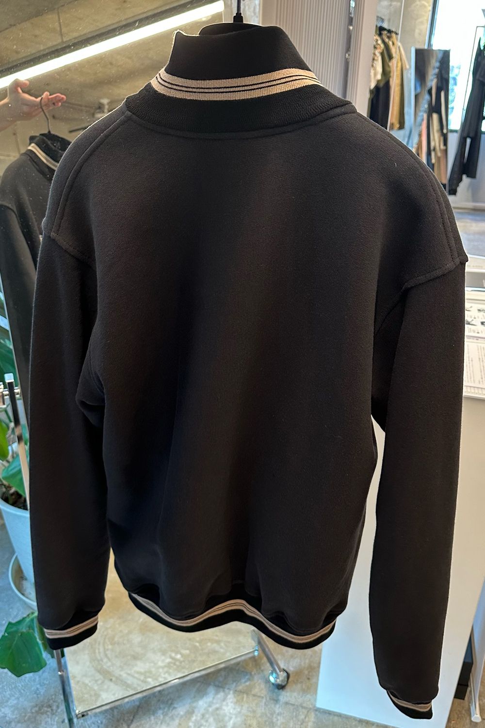 PALM TREE SWEAT TRACK JACKET / パームツリースウェットトラックジャケット / メンズ (ブラック) 【2月入荷予定】