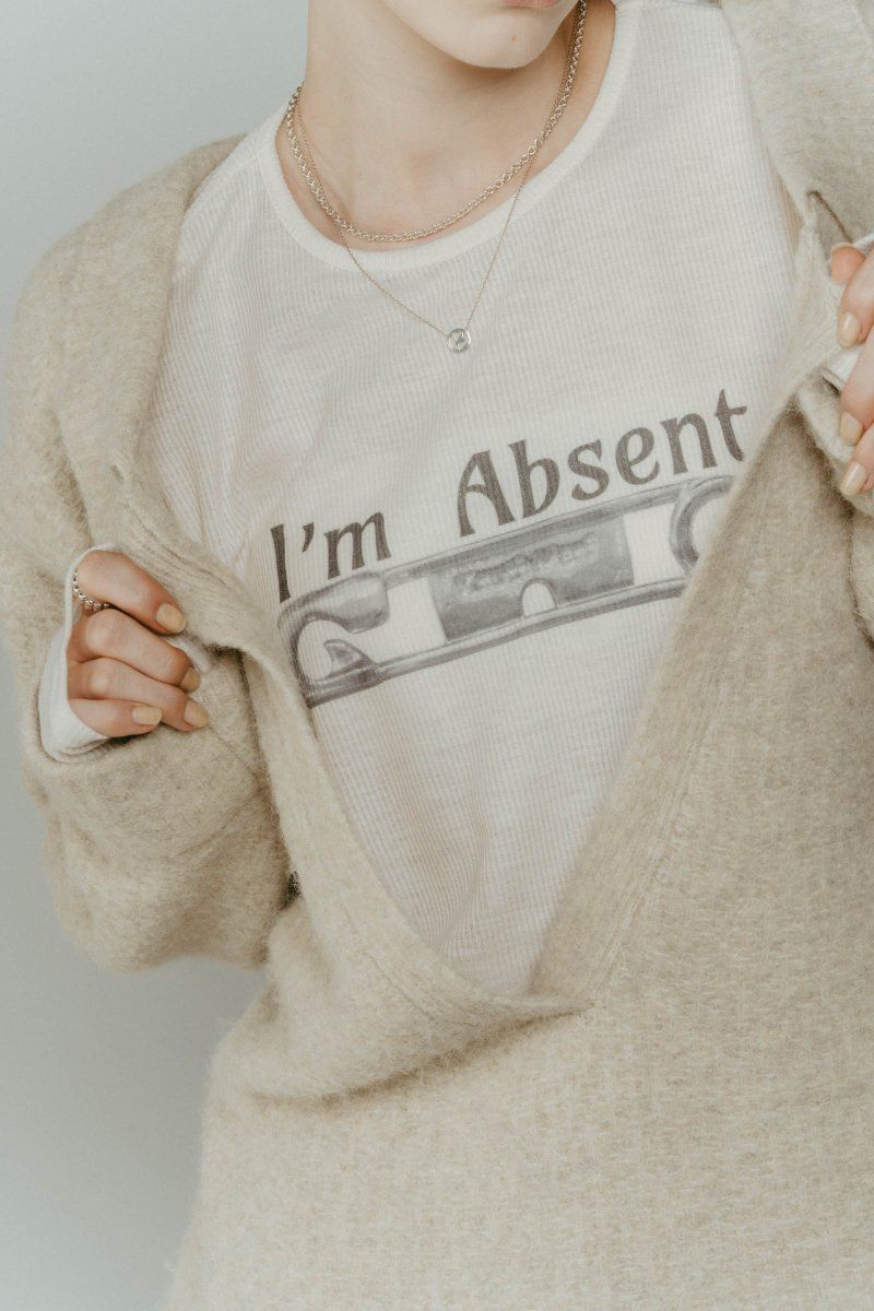 docking loose knit(unisex) / ドッキングルーズニット (アイボリー) / 25AW