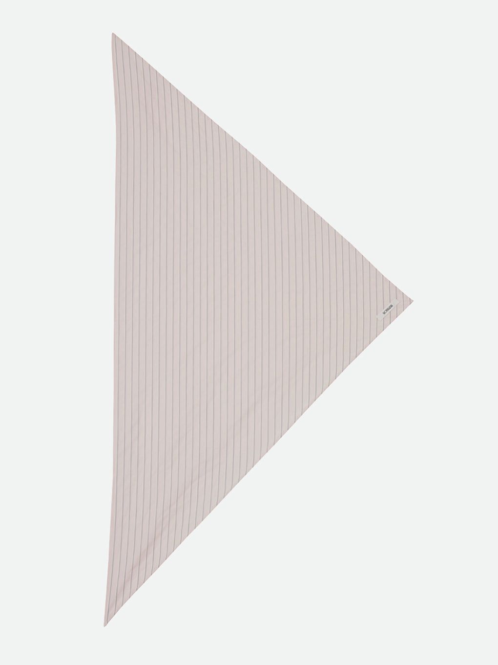 STRIPE SHIRT WITH SCARF / スカーフ付きストライプシャツ (ピンク)