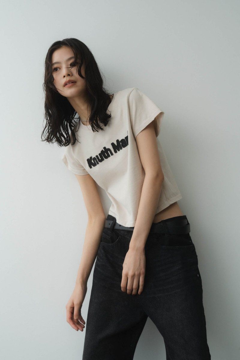 トップス Knuth Marf vintage mini T shirt Knuth Marf - vintage mini T shirt / ヴィンテージミニTシャツ