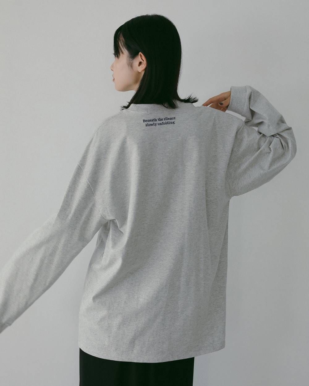 Logo Long T-Shirts / ロゴ ロングスリーブTシャツ (Gray) / 26SS