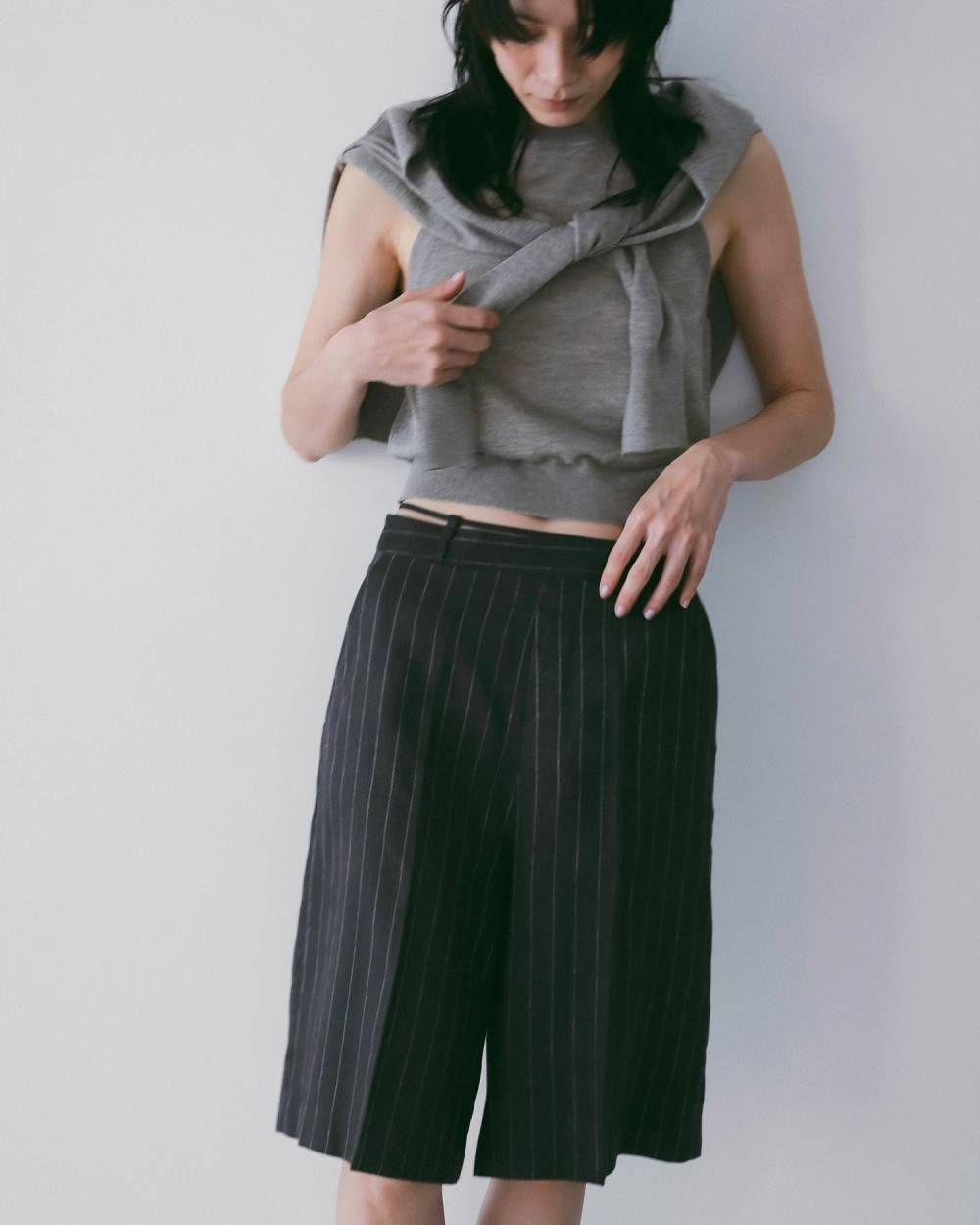 ハイゲージ シアータンクトップ (グレージュ) Highgauge Sheer Tanktop (Graige) / 26SS