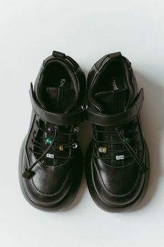 beaded sneakers / ビーズスニーカー (ブラック) / 25AW