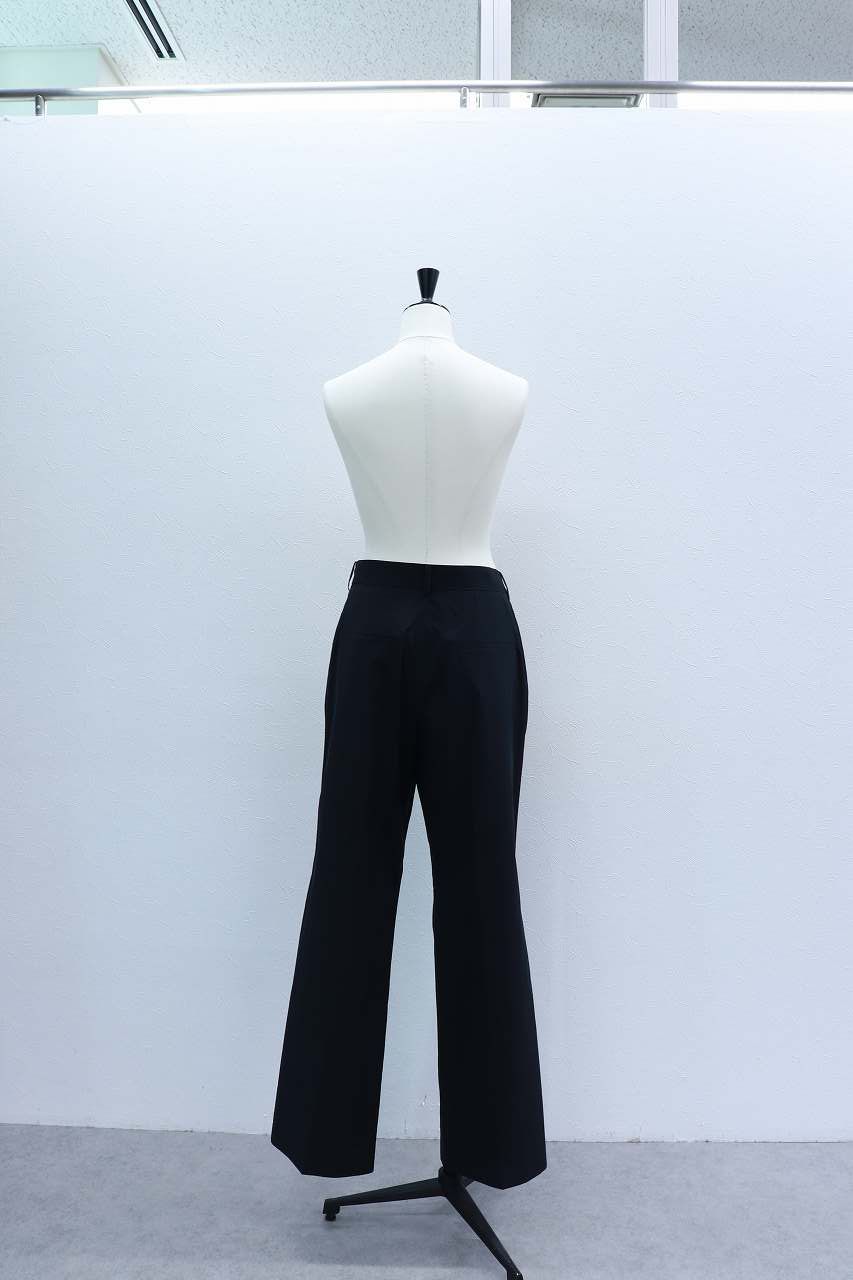 ベーシックフレアパンツ (ブラック) Basic Flare Pants (Black) /  26AW
