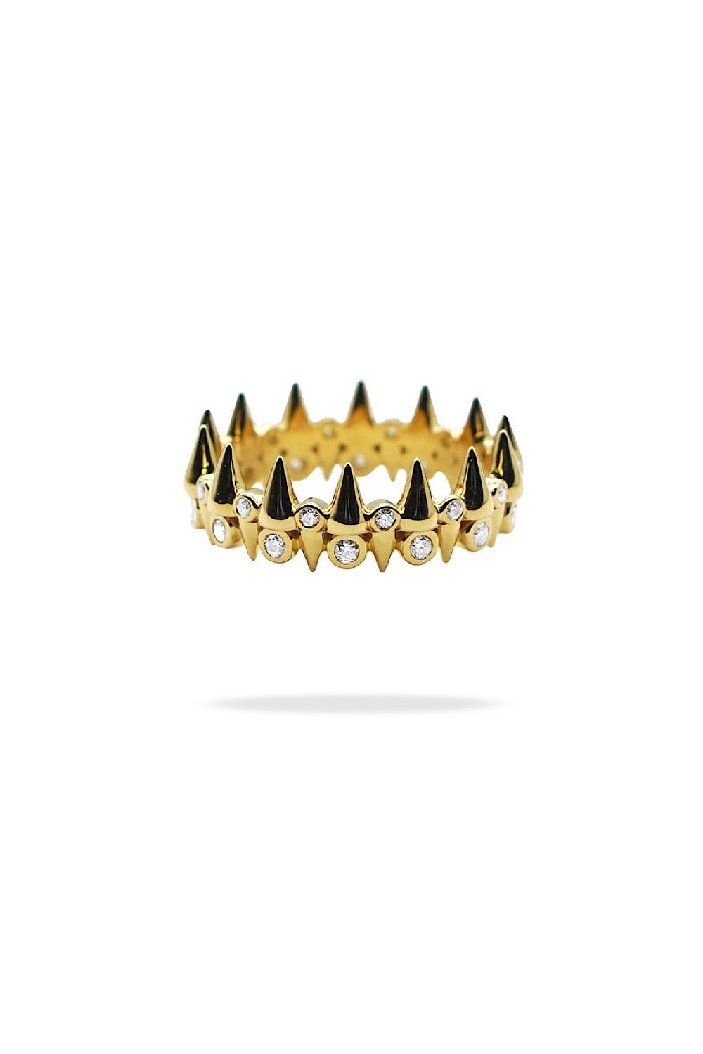 GYPPHY - KORŌNĒ STUDS RING / コローン スタッズ リング
