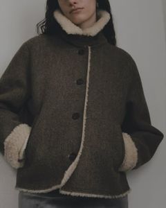 【先行予約】【26TH-20】ボンディングショートジャケット (ベージュ) Bonding Short Jacket (Beige) /  エコファー  /  フェイクファー 【受注期間6/14 23:59まで】
