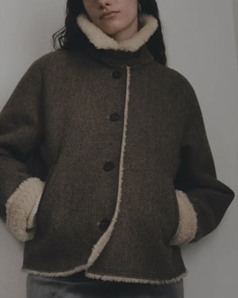 【先行予約】【26TH-20】ボンディングショートジャケット (ベージュ) Bonding Short Jacket (Beige) /  エコファー  /  フェイクファー 【受注期間6/14 23:59まで】
