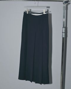 Tuck Long Skirt / タックロングスカート (ネイビー)