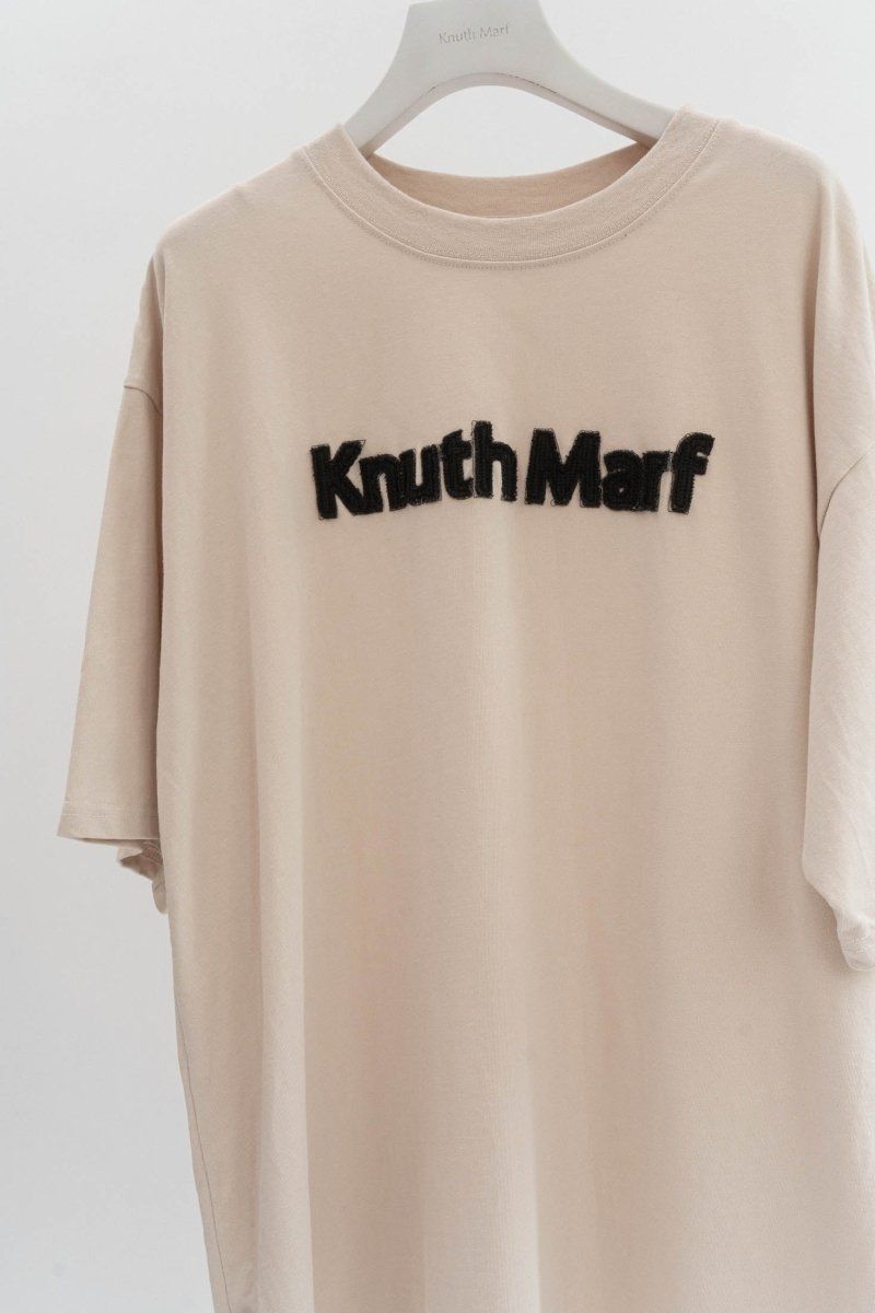Knuth MarfクロップドTシャツ ベージュ 半袖 xukG7upPqzNm.jpg?width=768