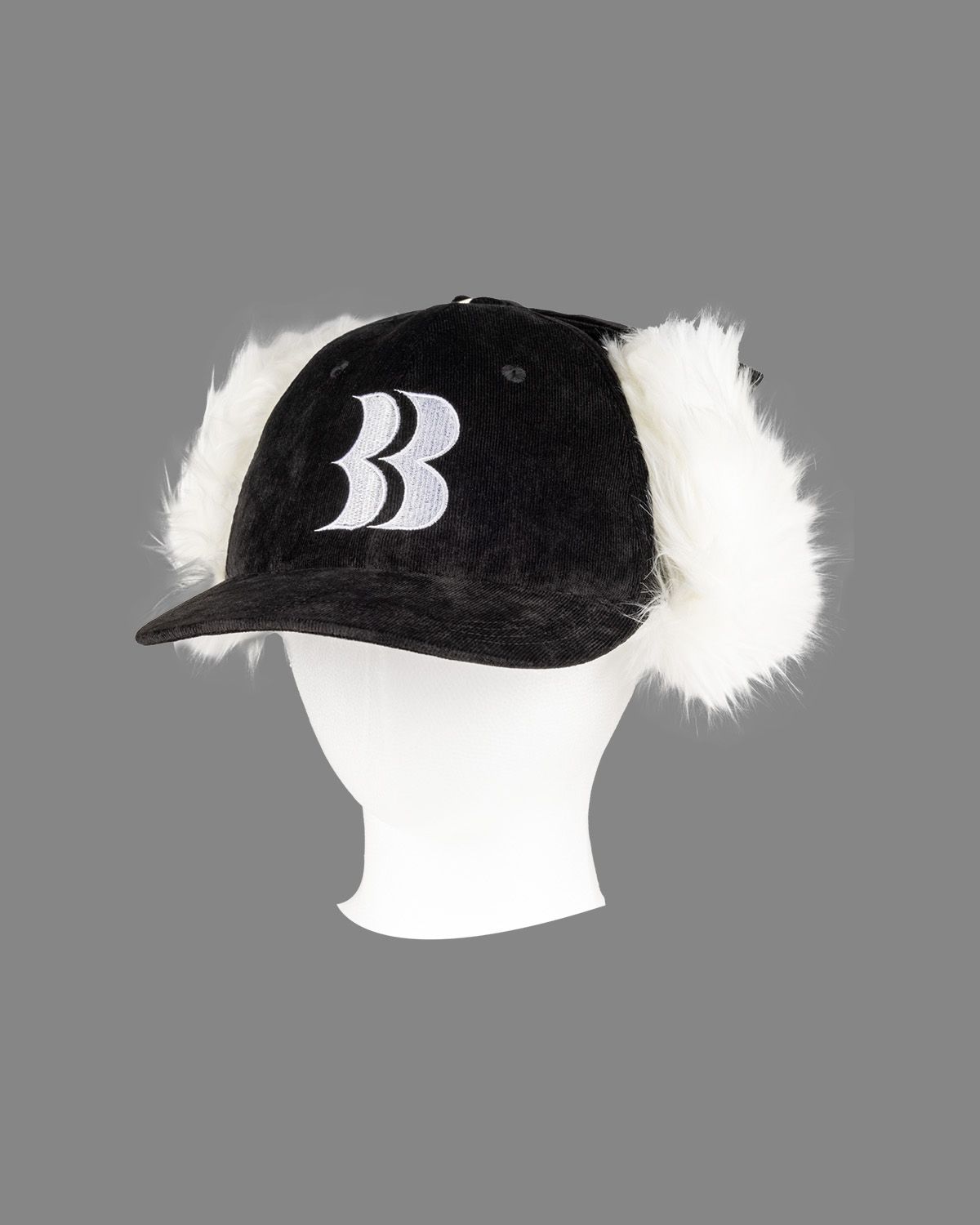 BB Logo Flight Cap / BBロゴ フライトキャップ (ブラック)