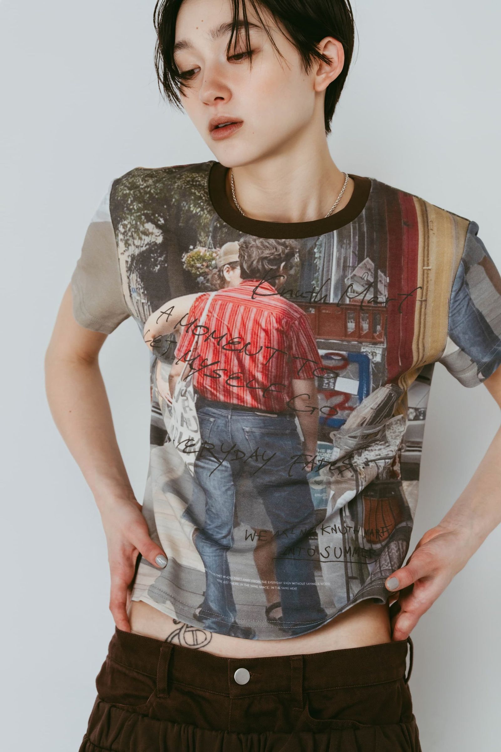 オジコンパクトTシャツ (オジ) oji compact tee (Oji) /  26SS