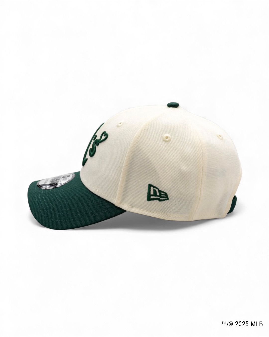 BASICKS x New Era® x MLB™ 9FORTY™ Athletics Cap / アスレチックス キャップ (ホワイト×グリーン)