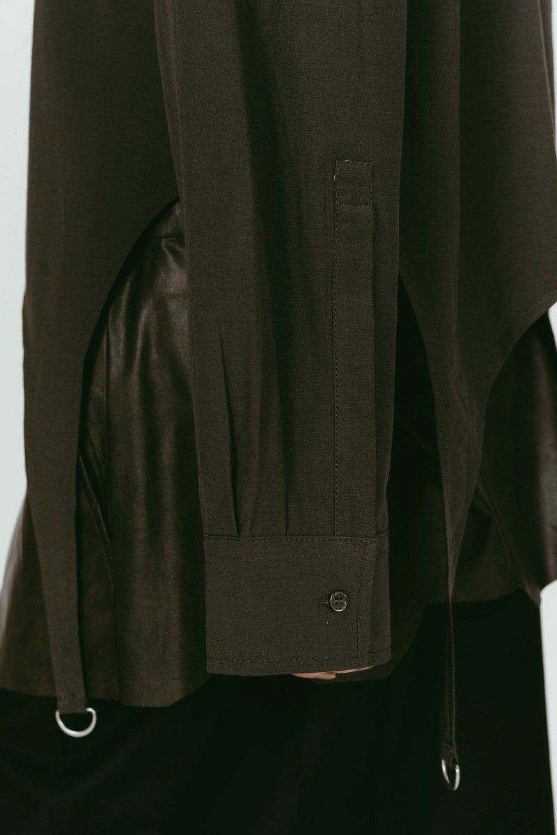 design overshirt (Green) / デザインオーバーシャツ (グリーン) / 26SS