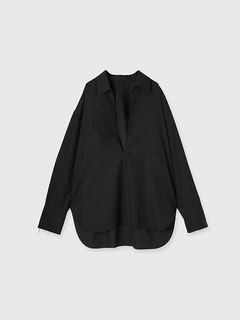【THE C】 SKIPPER SHIRTS (ブラック)