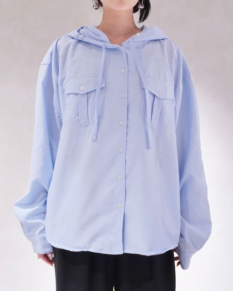UVプロテクション フーディ (ブルー) UV protection hoodie(unisex) (Blue) /  26SS