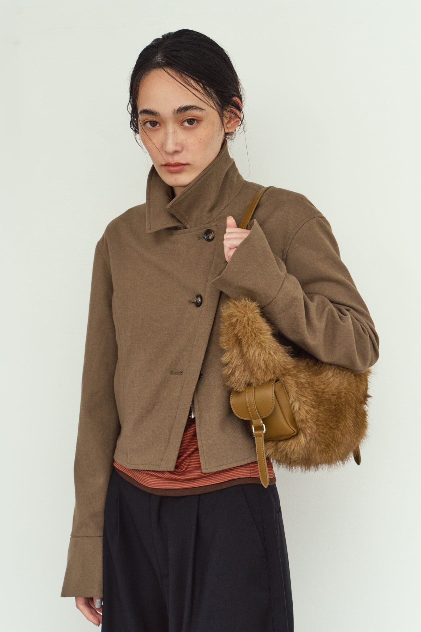 ファーバッグ (キャメル) fur bag (Camel) / 26AW