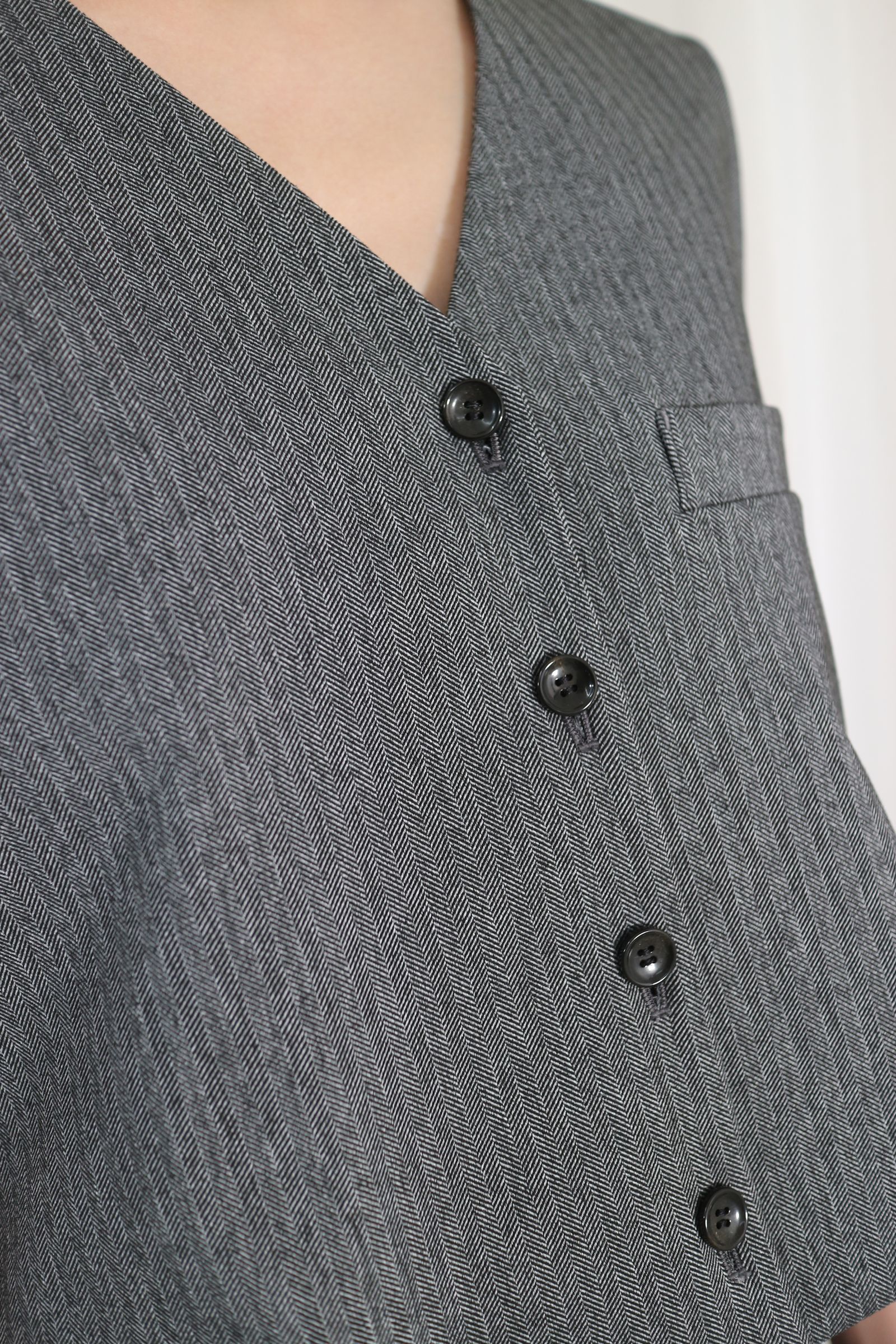 ナウンレス NOUNLESS レトロ パッド ベスト ジャケット RETRO PADDED VEST JACKET  【2024 新作】 RETRO PADDED VEST JACKET – NOUNLESS