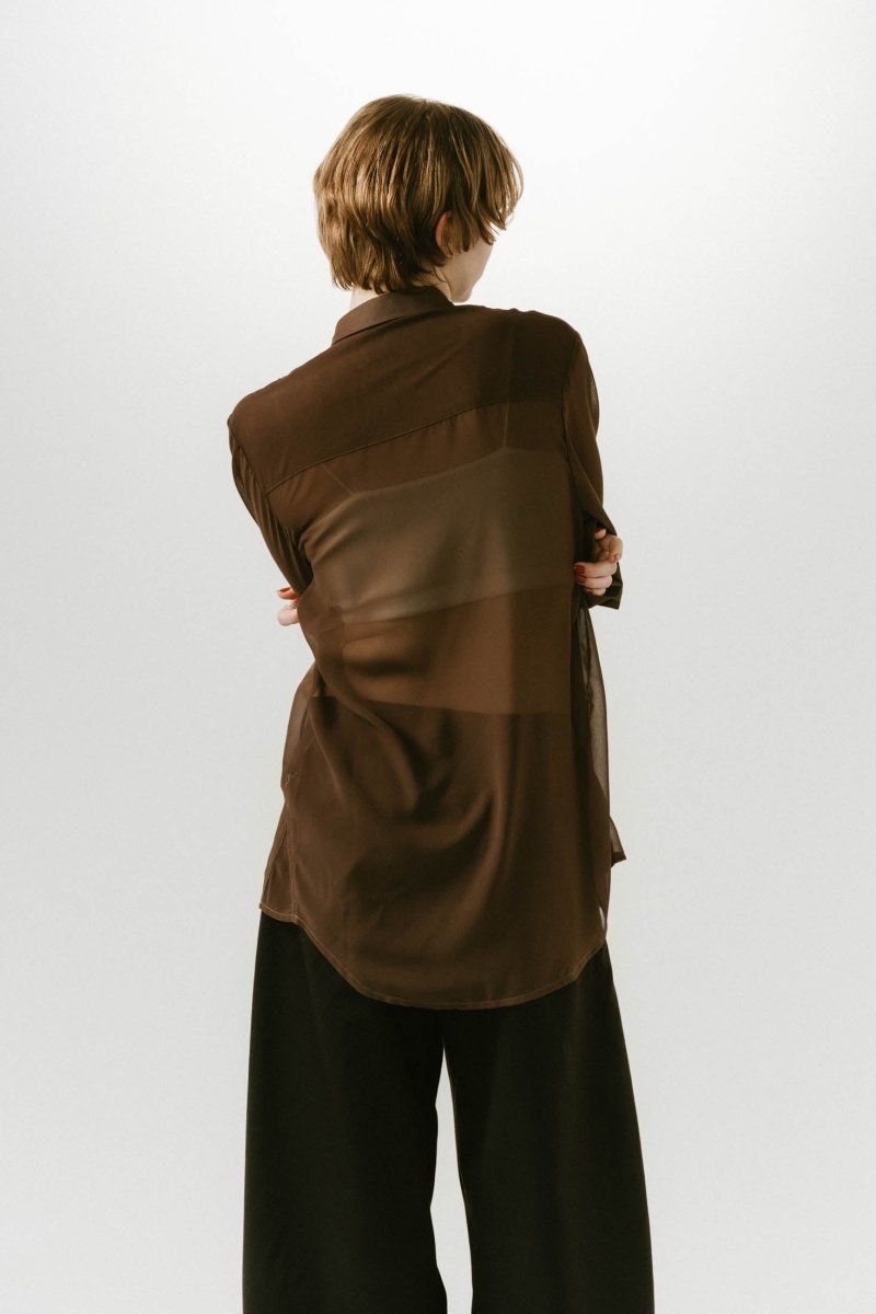 design sheer shirt/2color | KNUTH MARF