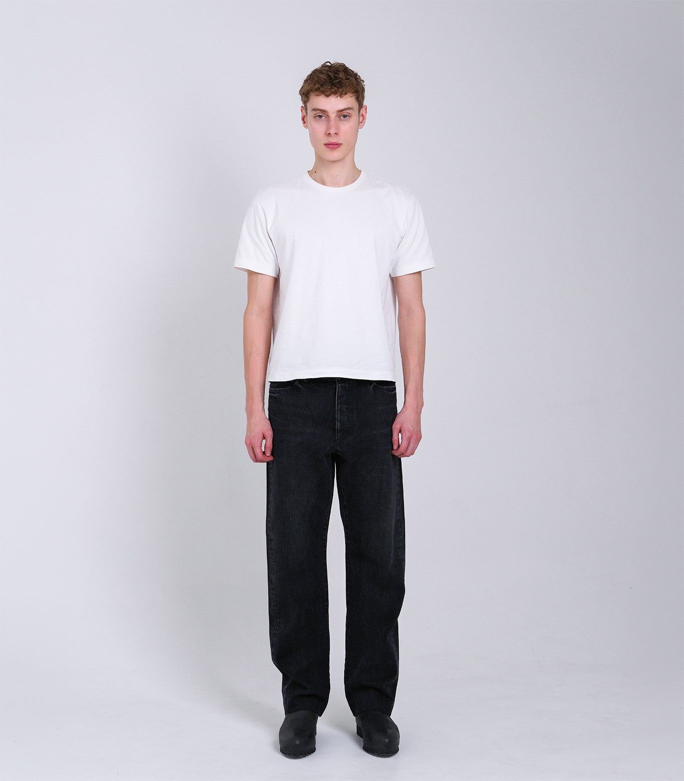 ニュークラシック ジーントラウザーズ (ブラック) NEW CLASSIC JEAN TROUSERS (Black) /デニムパンツ / ジーンズ / メンズ / ユニセックス