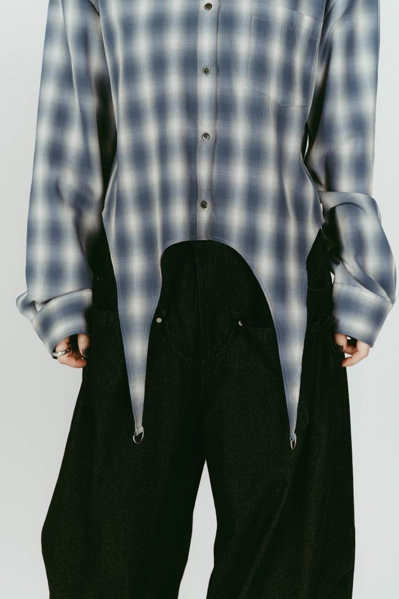 design overshirt (Blue) / デザインオーバーシャツ (ブルー) / 26SS