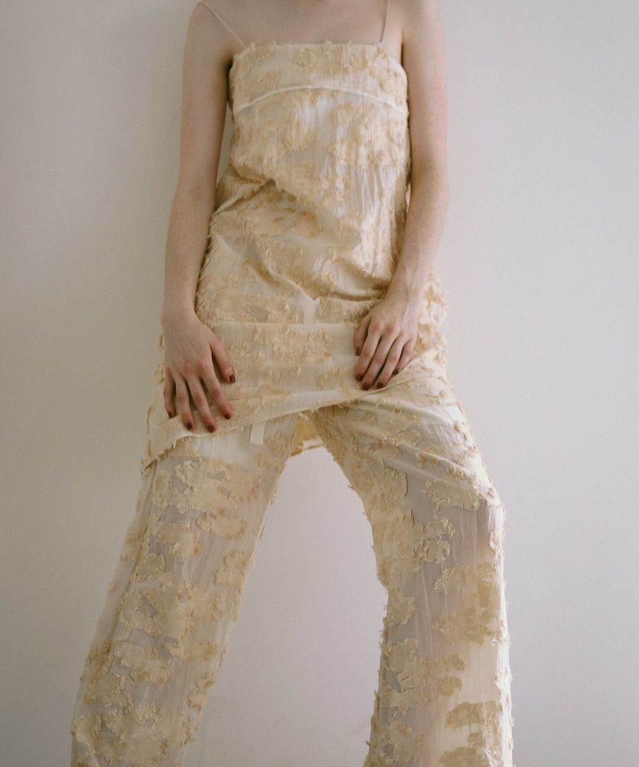 par jacquard Ines jacquard pantsジャガードパンツ par jacquard - Inès jacquard pants / ジャガードパンツ