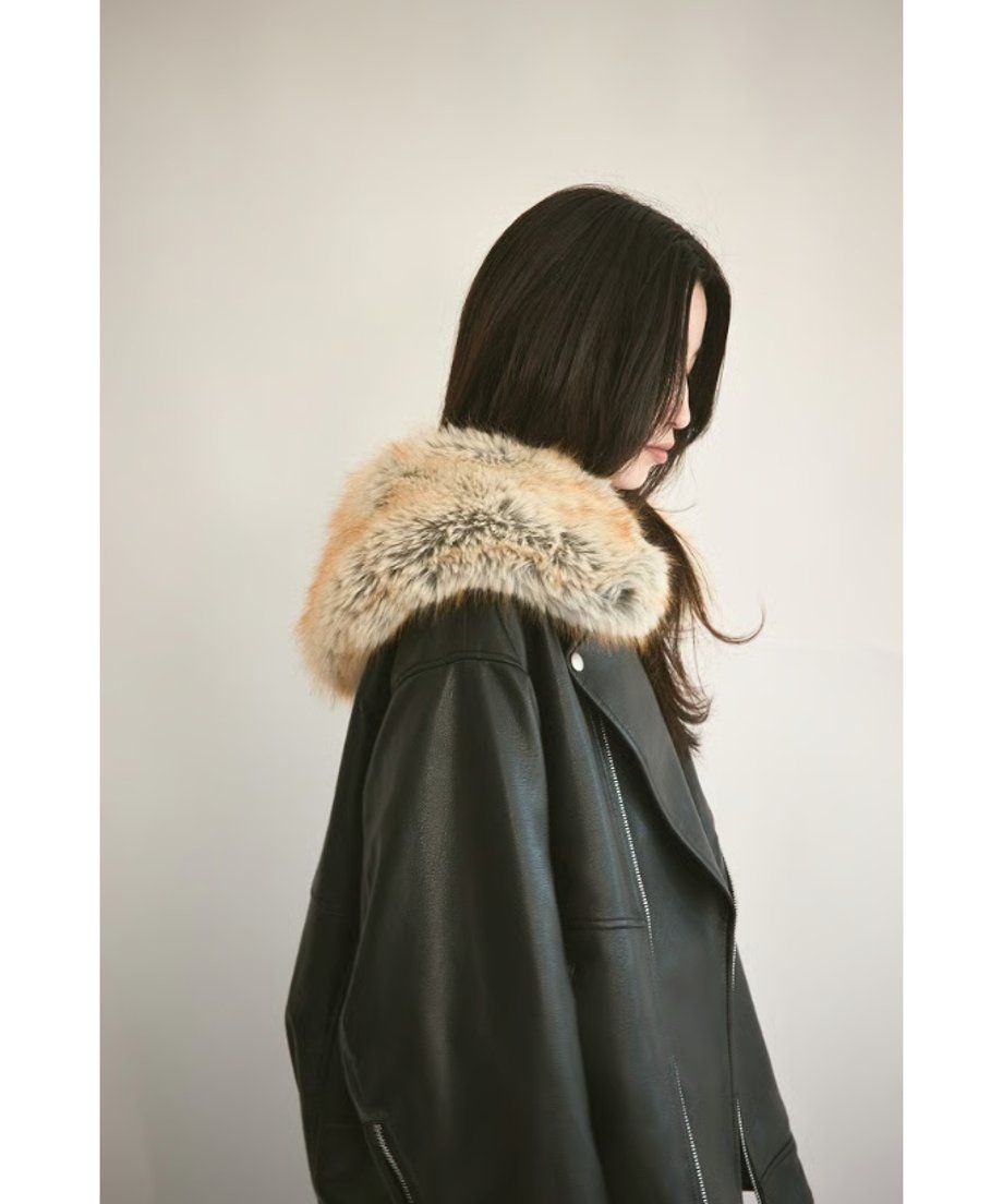 THINK FUR完売品】Fox Like Fur Jacket ファーコート