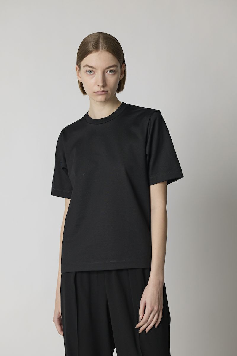 【25SS】REFINA COMPACT T-SHIRT / リフィナコンパクトTシャツ (ブラック)