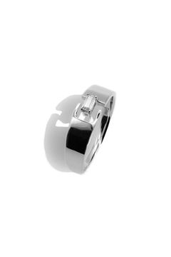 LABYRINTH MOISSANITE RING / ラビリンス モアサナイト リング K9/K18 (ホワイトゴールド)
