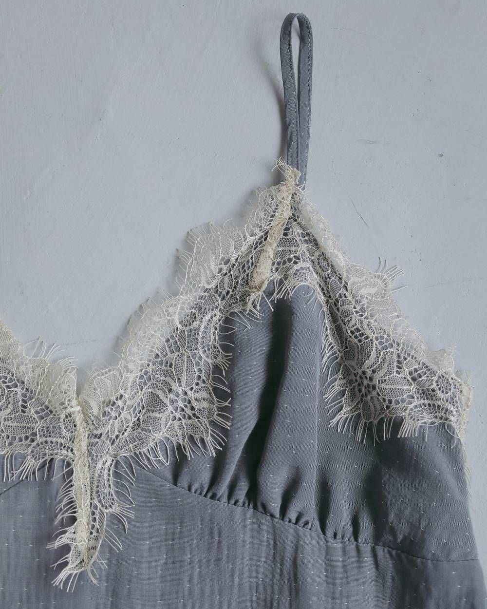 ドットジャガード コンビネーション (アイスブルー) Dot Jacquard Combinaison (Iceblue) / 27SS