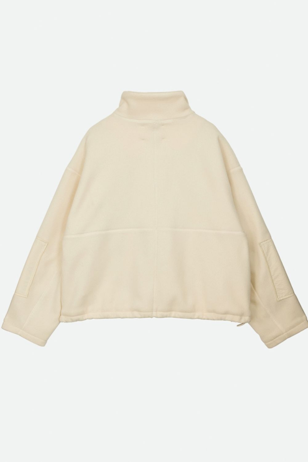 NOUNLESS OVER FLEECE JACKET (MILK) / オーバーフリースジャケット ミルク