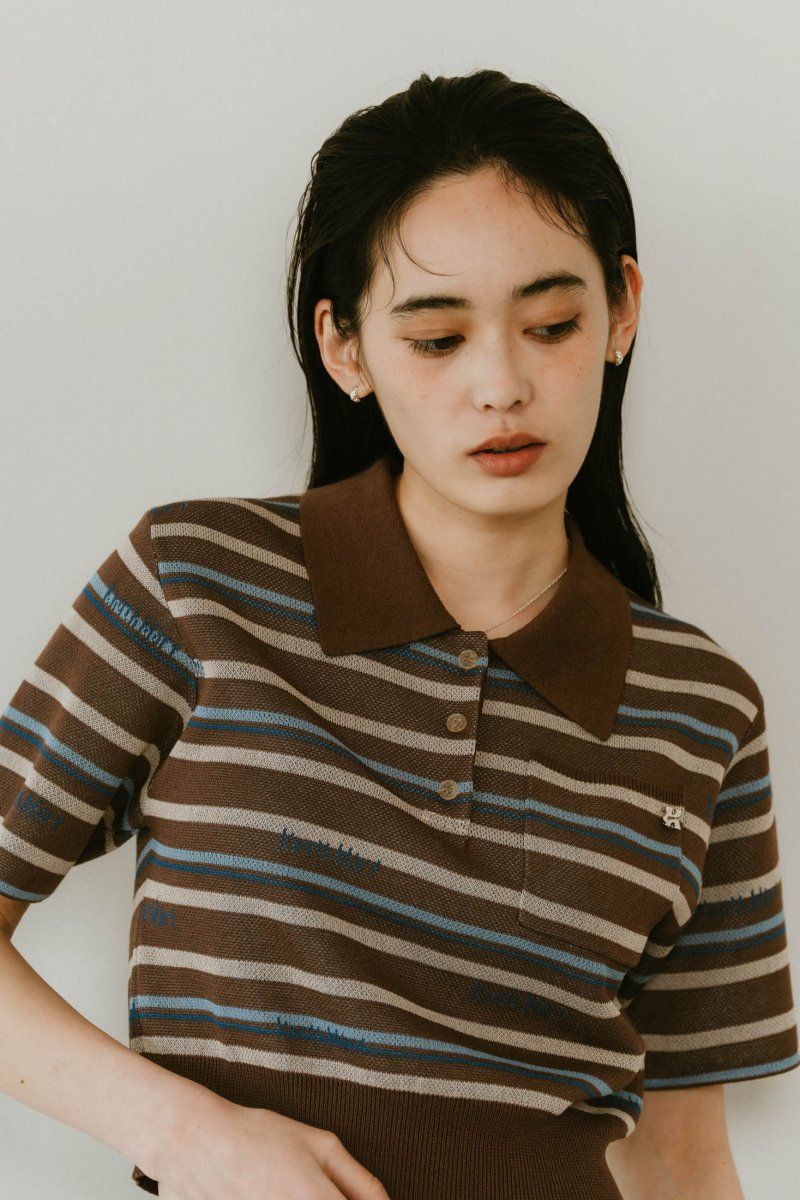 Knuth Marf - label over shirt(unisex) / ラベル オーバー