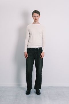 ニュークラシック ジーントラウザーズ (ダスティブラック) NEW CLASSIC JEAN TROUSERS (Dusty black) /デニムパンツ / ジーンズ / メンズ / ユニセックス