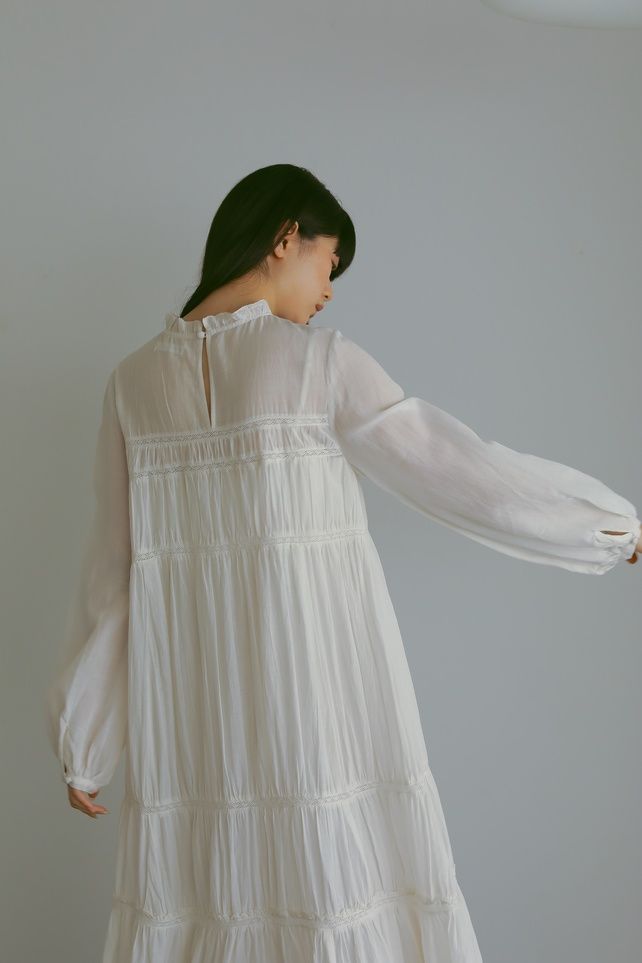 CASA FLINE - 【復刻アイテム】 EMBROIDERY LONG DRESS / エン