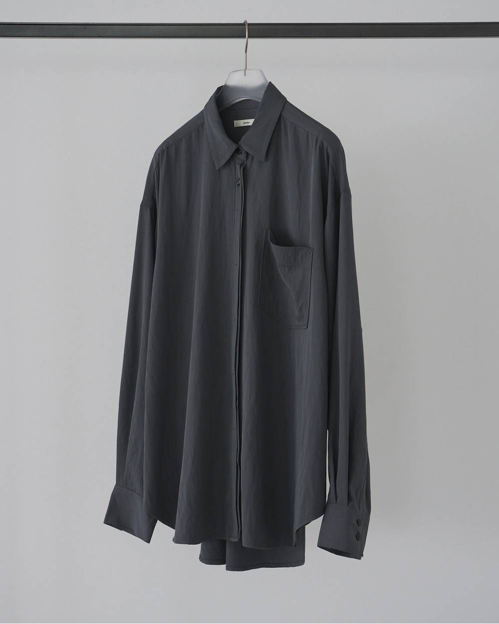 Stitch Over Shirts (C/gray) / ステッチオーバーシャツ (チャコールグレー) / 26SS