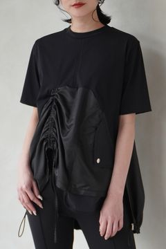 MA-1 DETAIL T-SH / MA-1ディテールTシャツ (ブラック)