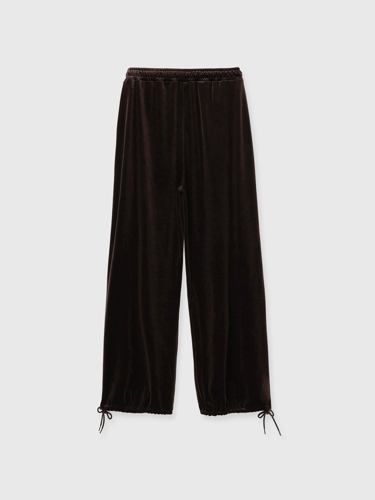 【25AW】HILTON VELOUR PANTS / ヒルトンベロアパンツ (ブラウン)