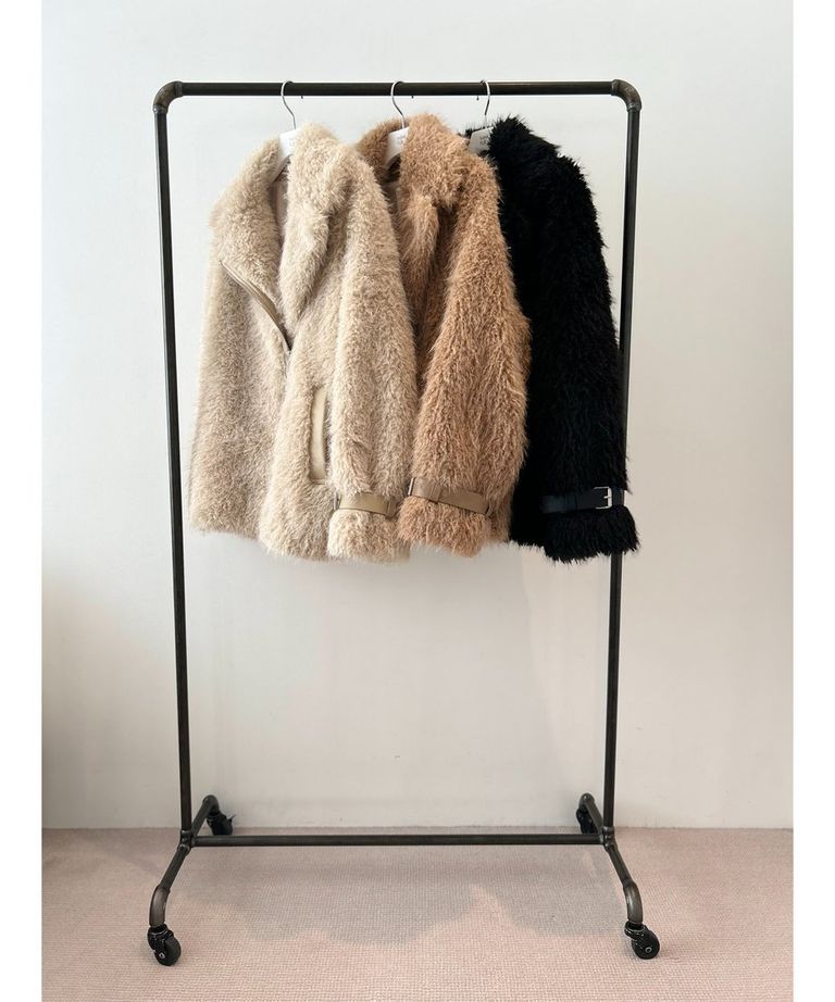 THINK FUR - 【残り1点】Boa Riders Jacket (ブラック) | Sir online 