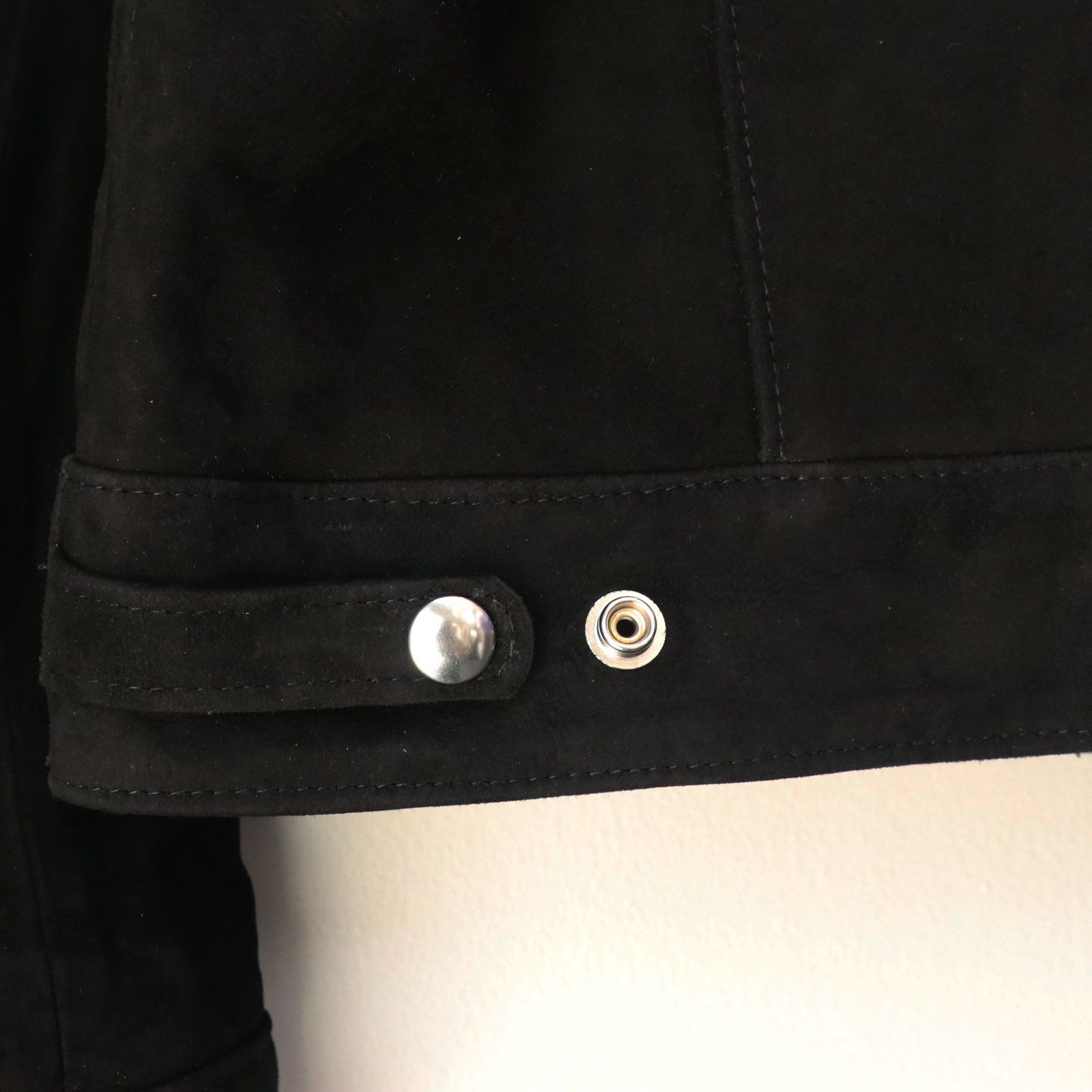 【即日発送可能】#988 WESTERN JACKET (BLACK SUEDE) / 38inch