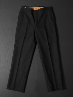 ARMY SERGE BUTLER PANTS (MIDNIGHT BLACK)
