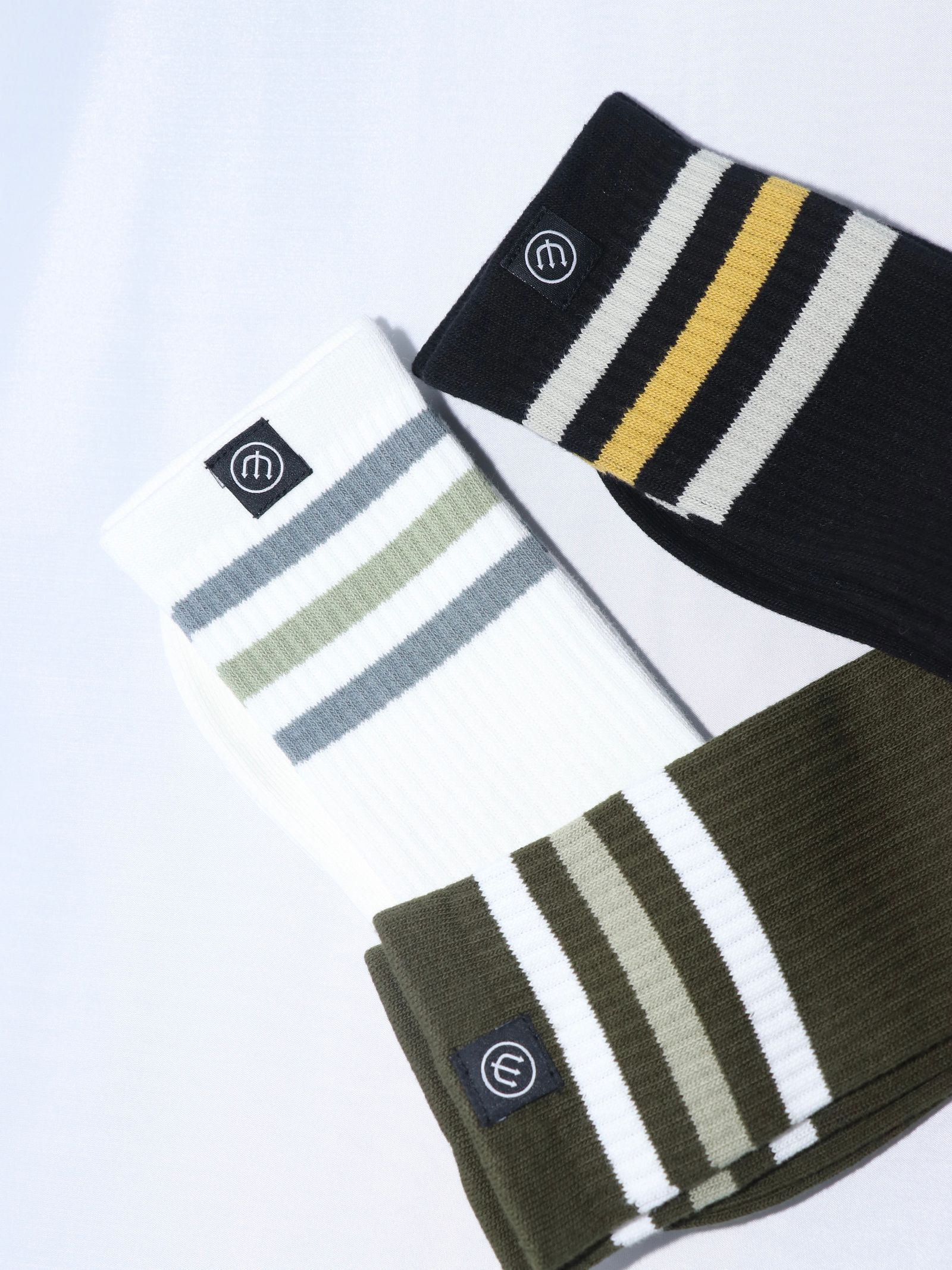 LINE SOX (OLIVE)