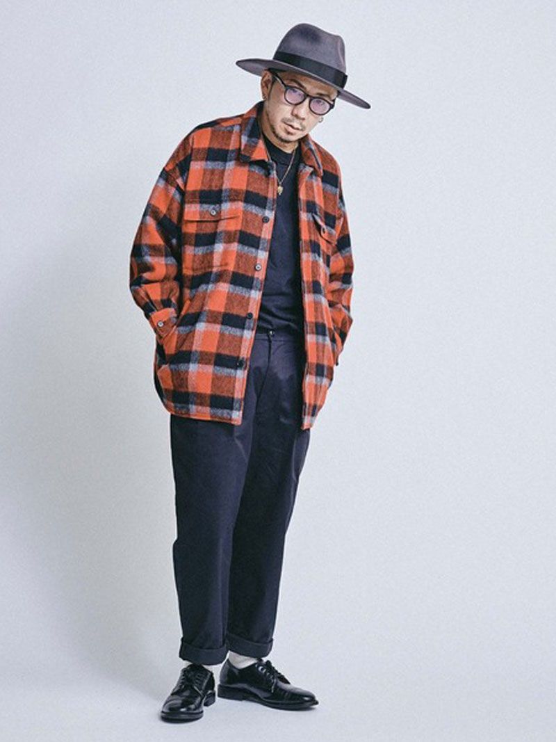 MSML(MUSIC SAVED MY LIFE) - ベンタイル ツータック ワイド チノパンツ (ブラック) / VENTILE TWO TUCK  WIDE CHINO PANTS (BLACK) | SKANDA