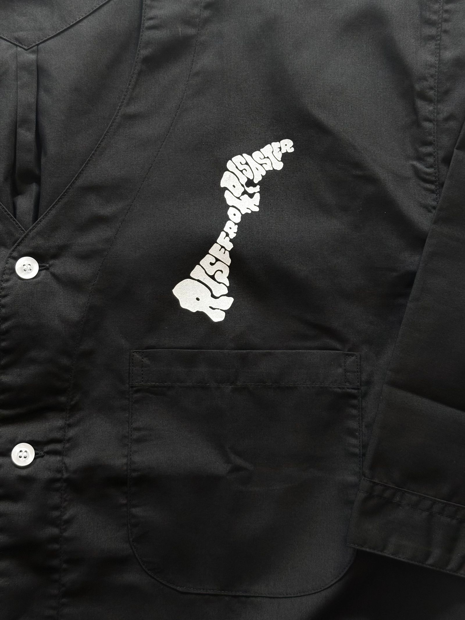 "PRAY FOR NOTO" DABO SHIRT (BLACK)